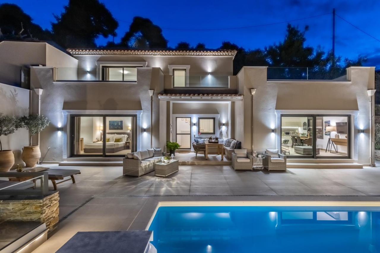 Villa Politimi Luxury Retreat 스코펠로스 타운 외부 사진