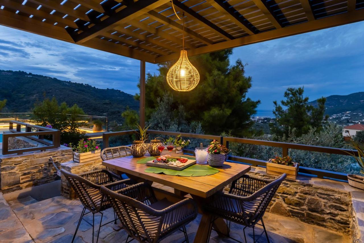 Villa Politimi Luxury Retreat 스코펠로스 타운 외부 사진