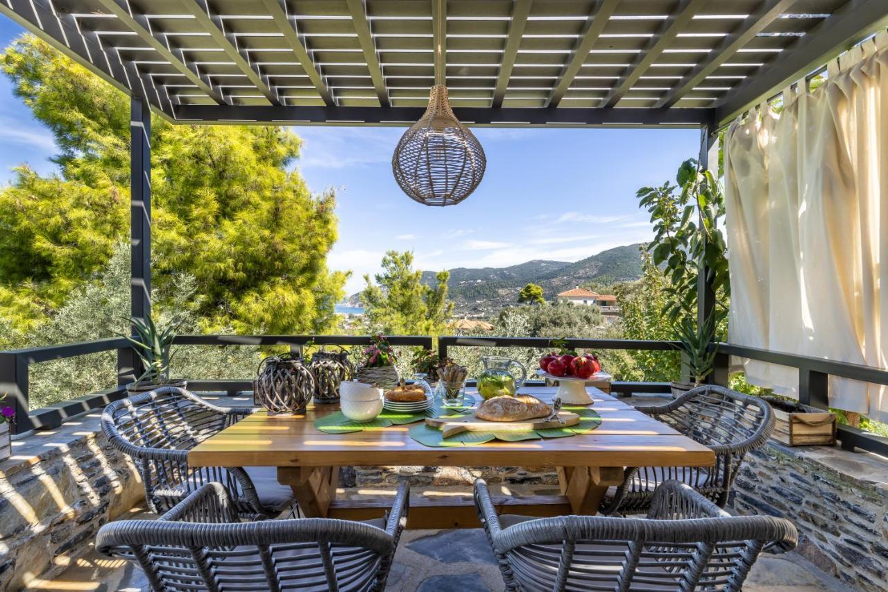 Villa Politimi Luxury Retreat 스코펠로스 타운 외부 사진